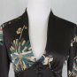 Trina Turk 1930's 40's Inspired Long Sleeve Silk Slip Dress Retro French Woman 0