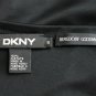 Vintage DKNY Donna Karan New York Long Black Acetate Jersey Slip Dress S