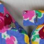 Vintage Adrianna Papell  40's Inspired 80's Floral Print Cotton Dress Suit 8 NWT