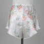 Vintage NATORI Camisole Set Tap Pants White w/ Pastel Pink Roses New With Tags S