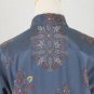 Vintage Linda Allard for Ellen Tracy Indigo Blue Paisley Silk Blouse Petite 2