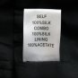Oleg Cassini Black & Gray Embellished Pleated Silk Full Length Formal Gown 6