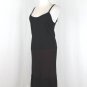 WHISTLES Black and Red Wool Knit Lace Overlay Spaghetti Strap Dress UK 10 US 6 S