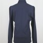 Ralph Lauren Collection Navy Blue Stretch Wool Snap Front Shirt 10