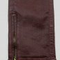 Pablo Gerard Deral Burgundy Waxed Cotton Ankle Zipper Jeans Made in France 36 2