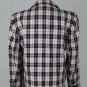 Yves Saint Laurent Nautical Plaid Silk Jacket 8 40 M