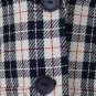 Yves Saint Laurent Nautical Plaid Silk Jacket 8 40 M