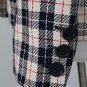 Yves Saint Laurent Nautical Plaid Silk Jacket 8 40 M
