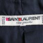 Yves Saint Laurent Nautical Plaid Silk Jacket 8 40 M