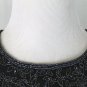 Vintage Papell Boutique 1940's Inspired Glass Beaded Silk Short Sleeve Top S