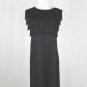 PAUL & JOE Sister Black Wool Knit Fringed Flapper Dress T1 XS