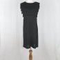 PAUL & JOE Sister Black Wool Knit Fringed Flapper Dress T1 XS