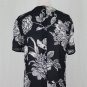 Linda Allard Ellen Tracy Chinese Peony Print Silk Blouse Short Sleeve 4