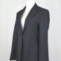 Alain Figaret Paris Classic Black Tailored Wool Blazer Jacket 36 S New