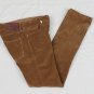 MISSONI Cocoa Brown Mid Rise Straight Leg Corduroy Jeans Made in Italy 26