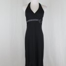 Vintage CITY TRIANGLES Retro High Low Mermaid Hem Halter neck  Party Dress S