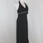 Vintage CITY TRIANGLES Retro High Low Mermaid Hem Halter neck Party Dress S