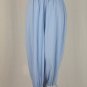 Vintage Beguiled Blue Cotton Victorian Pantaloon Bloomers Pajama Set S NEW