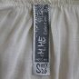 Miss Me Creamy Ivory Cotton & Silk Blend Smocked Peasant Blouse Small