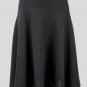 Donna Karan Black Label Collection Sleeveless Black Wool Jersey Flared Dress 8