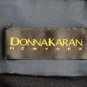 Donna Karan Black Label Collection Sleeveless Black Wool Jersey Flared Dress 8
