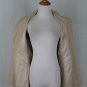 Vintage ESCADA Beige Lightweight Wool Blazer Jacket EU 34 USA 4