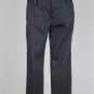 The Limited Drew Fit Charcoal Gray Stretch Cotton Sateen Cropped Dress Pants 0