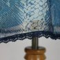 Vintage Max Studio 1990's Strappy back Blue Python Halter Dress  PM