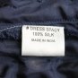 Diabless Paris Black Beaded Silk Chiffon Sleeveles Mini Tunic Dress 34 XS S