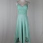 Morrell Maxie Embellished Pastel Green Silk Grecian Goddess Gown with Shawl 2