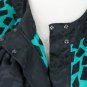 Vintage Papell Pussy Bow Silk Jacquard 1940's Inspired 1980's Secretary Dress 8