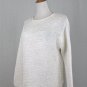Vintage St. Michael Marks & Spencer White Shaker Jumper Sweater S NEW