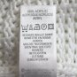 Vintage St. Michael Marks & Spencer White Shaker Jumper Sweater S NEW