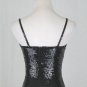 Vintage Saks Fift Avenue 5/48 Sequined Silk Stretch Camisole XS