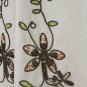 Vintage Carole Little Embroidered Linen A-Line Flared Skirt New Condition 8