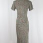 Laura Ashley Short Sleeve cotton Knit Floral Print Comfy Everyday Dress S P