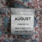 August Artisan collection Long Sleeve Tunic Dress Dutch wax Print South Africa S