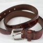 Dooney & Bourke Genuine American Alligator Belt Size 28 26-29 S Hand made in USA