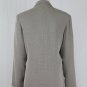 Vintage TOMOTSU New York Skirt Suit Brown and Beige Herringbone Size 6 Petite 6P
