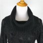 Matthew Williamson Mohair Cowl Neck Tunic Length Sweater Alencon Lace Trim S