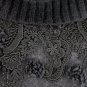 Matthew Williamson Mohair Cowl Neck Tunic Length Sweater Alencon Lace Trim S