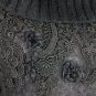 Matthew Williamson Mohair Cowl Neck Tunic Length Sweater Alencon Lace Trim S
