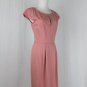 MOSCHINO Cheap and Chic Pink Cap Sleeve Knit Sheath Dress 8 42