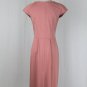 MOSCHINO Cheap and Chic Pink Cap Sleeve Knit Sheath Dress 8 42