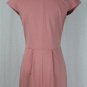 MOSCHINO Cheap and Chic Pink Cap Sleeve Knit Sheath Dress 8 42