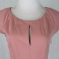 MOSCHINO Cheap and Chic Pink Cap Sleeve Knit Sheath Dress 8 42