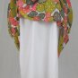 MILLY New York Pastel Pink Cherry & Yellow Lemon Print A-Line Dress Sundress 8