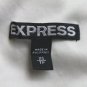 EXPRESS Retro Lace Skater Dress Sleeveless Black & Ivory Techical Fabric XS