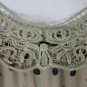 HEY HEY Beige and Black Polka Dot Long Sleeved Blouson Chiffon Mini Dress NWT S