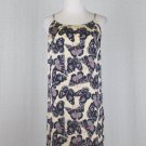 TUCKER for TARGET Butterfly Print Spaghetti Strap Shift Dress Sundress XS